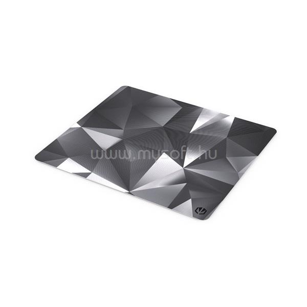 ENDORFY Crystal Black L egérpad (400x450x3 mm, csúszásgátló, mintás)