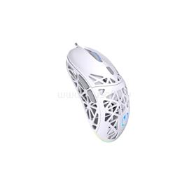 ENDORFY Egér - LIV Onyx White (Honeycomb, 8000 DPI, ARGB, PixArt PAW3311, optikai, 1,8m, fehér) EY6A021 small