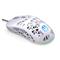 ENDORFY Egér - LIV Onyx White (Honeycomb, 8000 DPI, ARGB, PixArt PAW3311, optikai, 1,8m, fehér) EY6A021 small