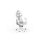 ENDORFY Scrim OWH fehér-szürke gamer szék EY8A007 small
