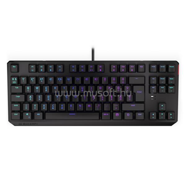 ENDORFY Thock TKL Kailh Red Switch vezetékes billentyűzet (magyar, fekete)