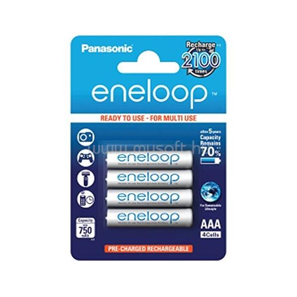 ENELOOP Panasonic AAA 750mAh mikro ceruza akkumulátor 4db/bliszter