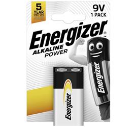 ENERGIZER ALKALINE POWER tartós elem (6LR61, 9V, alkáli) 1db/csomag ENERGIZER_E300127700 small