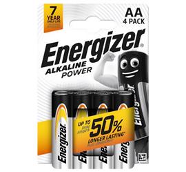 ENERGIZER ALKALINE POWER tartós elem (AA, LR6, 1.5V, alkáli) 4db/csomag ENERGIZER_E300132900 small