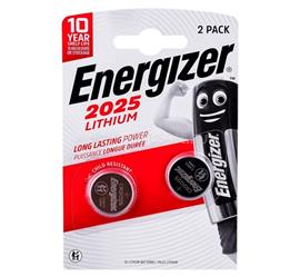 ENERGIZER gombelem (CR2025, 3V, lítium) 2db/csomag ENERGIZER_E304126903 small