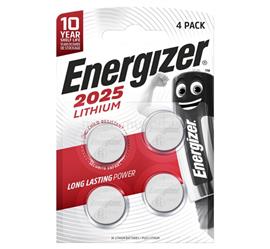 ENERGIZER gombelem (CR2025, 3V, lítium) 4db/csomag ENERGIZER_E300849107 small