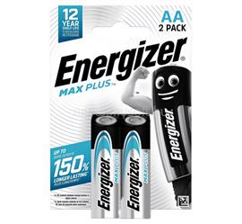 ENERGIZER MAX PLUS tartós elem (AA, LR06, 1.5V, alkáli) 2db/csomag ENERGIZER_E303321600 small