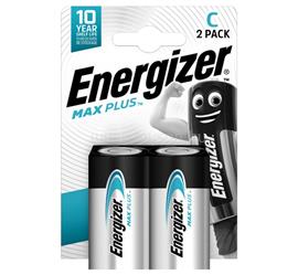 ENERGIZER MAX PLUS tartós elem (C/baby, LR14, 1.5V, alkáli) 2db/csomag ENERGIZER_E302306504 small