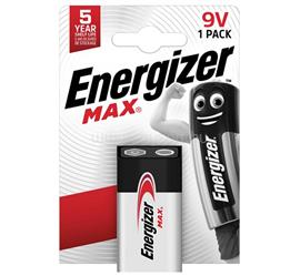 ENERGIZER MAX tartós elem 6LR61, alkáli, 1db/csomag ENERGIZER_E301531800 small