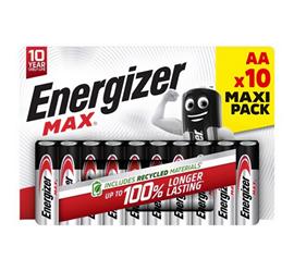 ENERGIZER MAX tartós elem (AA, LR06, 1.5V, alkáli) 10db/csomag ENERGIZER_11169 small