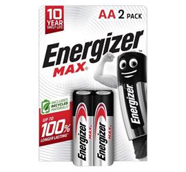 ENERGIZER MAX tartós elem (AA, LR06, 1.5V, alkáli) 2db/csomag ENERGIZER_E303327100 small