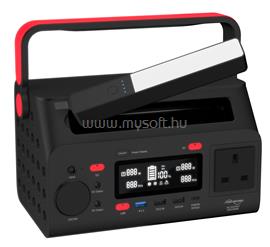 ENERGIZER PPS300W2F hordozható Powerstation 300Wh, 1db szinuszos AC, 1db DC , 1db szivargyújtó, 3db USB-A, 1db USB-C kimenet ENERGIZER_PPS300W2F_EU small