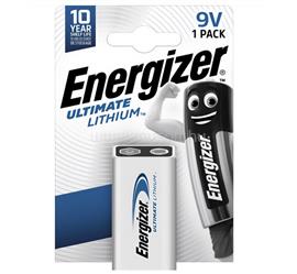 ENERGIZER ULTIMATE LITHIUM tartós elem (6LR61, 9V, lítium) 1db/csomag ENERGIZER_E301535000 small