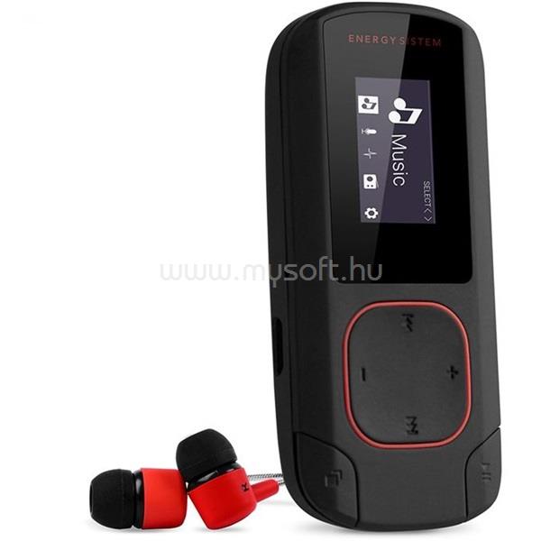 ENERGY SISTEM EN 426492 Bluetooth-os 8GB fekete/korall MP3 lejátszó