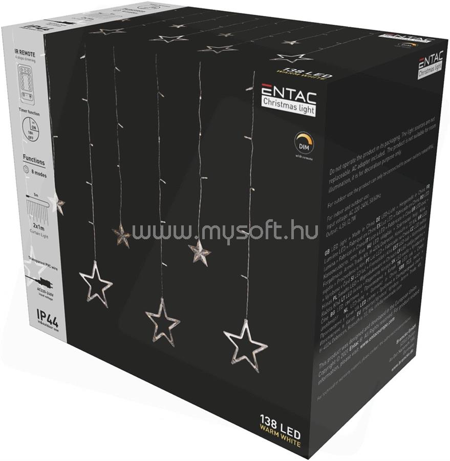 ENTAC KARÁCSONYI FÜGGÖNY FÉNY IP44 138 LED