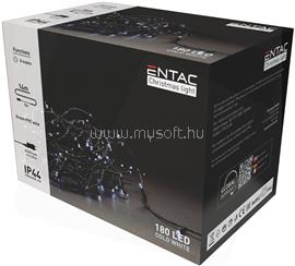 ENTAC KARÁCSONYI FÜZÉR IP44 180 LED 6400K ECL-180-CW small