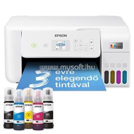 EPSON EcoTank L3266 színes multifunkciós tintasugaras tintatartályos nyomtató (8100/6500 oldalra elengedő tintával) C11CJ66412 small