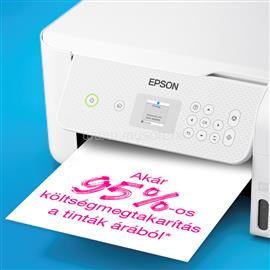 EPSON EcoTank L3266 színes multifunkciós tintasugaras tintatartályos nyomtató (8100/6500 oldalra elengedő tintával) C11CJ66412 small