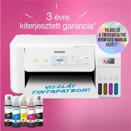 EPSON EcoTank L3266 színes multifunkciós tintasugaras tintatartályos nyomtató (8100/6500 oldalra elengedő tintával) C11CJ66412 small