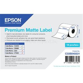EPSON 102mm*51mm matt címke C33S045531 small