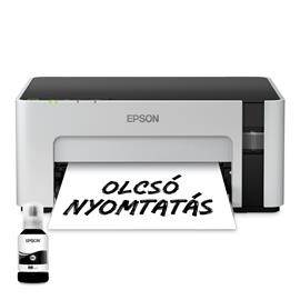 EPSON EcoTank M1120 mono tintasugaras tintatartályos nyomtató (6000 oldalra elegendő tintával) C11CG96403 small