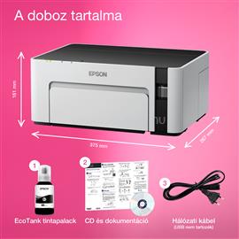 EPSON EcoTank M1120 mono tintasugaras tintatartályos nyomtató (6000 oldalra elegendő tintával) C11CG96403 small