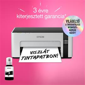 EPSON EcoTank M1120 mono tintasugaras tintatartályos nyomtató (6000 oldalra elegendő tintával) C11CG96403 small