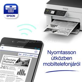 EPSON EcoTank M2120  mono multifunkciós tintasugaras tintatartályos nyomtató (5000 oldalra elegendő tintával) C11CJ18402 small
