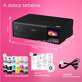 EPSON EcoTank L8180 színes multifunkciós tintasugaras tintatartályos nyomtató (1800 fotóra elegendő tintával) C11CJ21402 small