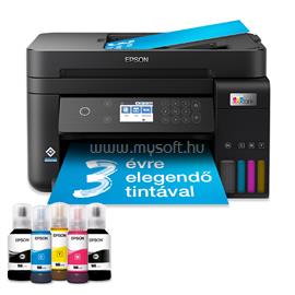 EPSON EcoTank L6270 színes multifunkciós tintasugaras tintatartályos nyomtató (14000/5200 oldalra elegendő tintával) C11CJ61403 small
