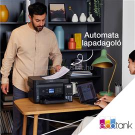EPSON EcoTank L6270 színes multifunkciós tintasugaras tintatartályos nyomtató (14000/5200 oldalra elegendő tintával) C11CJ61403 small
