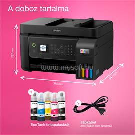 EPSON EcoTank L5310 színes multifunkciós tintasugaras tintatartályos nyomtató (8100/6500 oldalra elegendő tintával) C11CJ65412 small