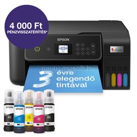 EPSON EcoTank L3280 színes multifunkciós tintasugaras tintatartályos nyomtató (8100/6500 oldalra elegendő tintával) C11CJ66426 small