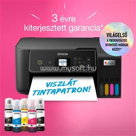 EPSON EcoTank L3280 színes multifunkciós tintasugaras tintatartályos nyomtató (8100/6500 oldalra elegendő tintával) C11CJ66426 small
