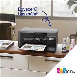 EPSON EcoTank L3270 színes multifunkciós tintasugaras tintatartályos nyomtató (8100/6500 oldalra elegendő tintával) C11CJ67434 small