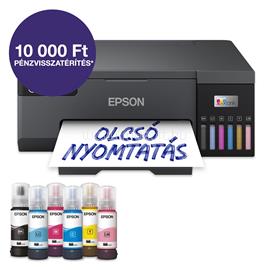 EPSON EcoTank L8050 színes tintasugaras tintatartályos fotónyomtató (1500 fotóra elegendő tintával) C11CK37402 small