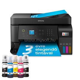 EPSON EcoTank L5590 színes multifunkciós tintasugaras tintatartályos nyomtató (6600/5900 oldalra elegendő tintával) C11CK57403 small