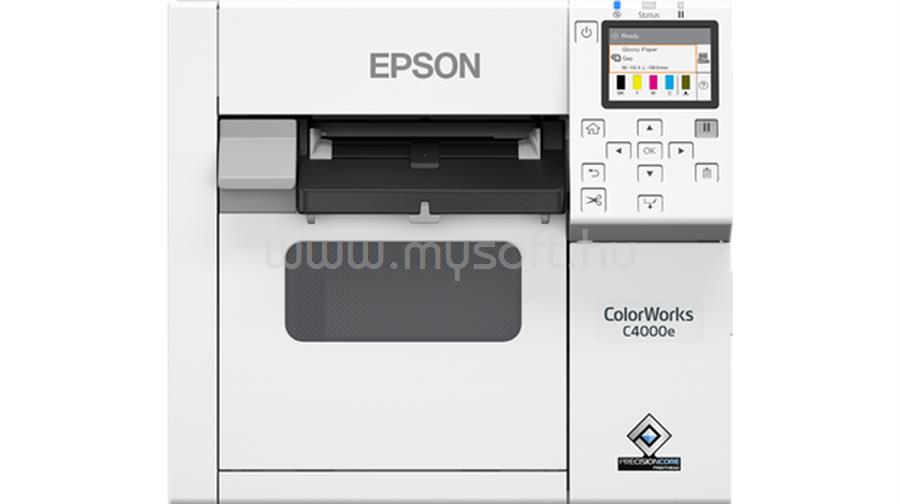 EPSON CW-C4000e (bk) színes tintasugaras címkenyomtató