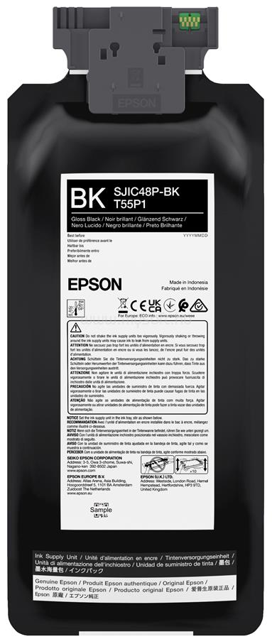 EPSON C8000 Eredeti fekete tintapatron (480 ml)