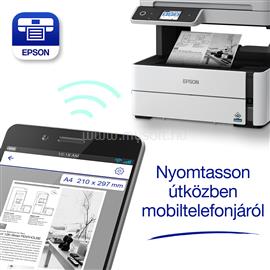 EPSON EcoTank M3170 mono multifunkciós tintasugaras tintatartályos nyomtató (11000 oldalra elegendő tintával) C11CG92403 small