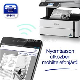 EPSON EcoTank M3170 mono multifunkciós tintasugaras tintatartályos nyomtató (11000 oldalra elegendő tintával) C11CG92403 small