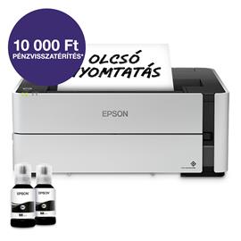 EPSON EcoTank M1170 mono tintasugaras tintatartályos nyomtató (5000 oldalra elegendő tintával) C11CH44402 small