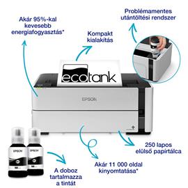 EPSON EcoTank M1170 mono tintasugaras tintatartályos nyomtató (5000 oldalra elegendő tintával) C11CH44402 small