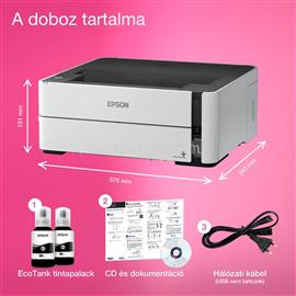 EPSON EcoTank M1170 mono tintasugaras tintatartályos nyomtató (5000 oldalra elegendő tintával) C11CH44402 small