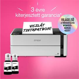 EPSON EcoTank M1170 mono tintasugaras tintatartályos nyomtató (5000 oldalra elegendő tintával) C11CH44402 small