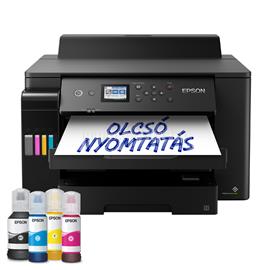 EPSON EcoTank L11160 színes tintasugaras tintatartályos nyomtató (4500/2800 oldalra elegendő tintával) C11CJ04402 small