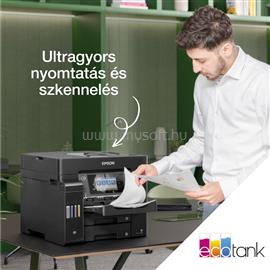 EPSON EcoTank L6550 színes multifunkciós tintasugaras tintatartályos nyomtató (4500/2600 oldalra elegendő tintával) C11CJ30402 small