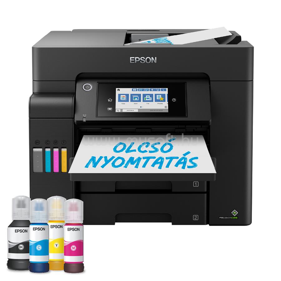 EPSON EcoTank L6550 színes multifunkciós tintasugaras tintatartályos nyomtató (4500/2600 oldalra elegendő tintával)