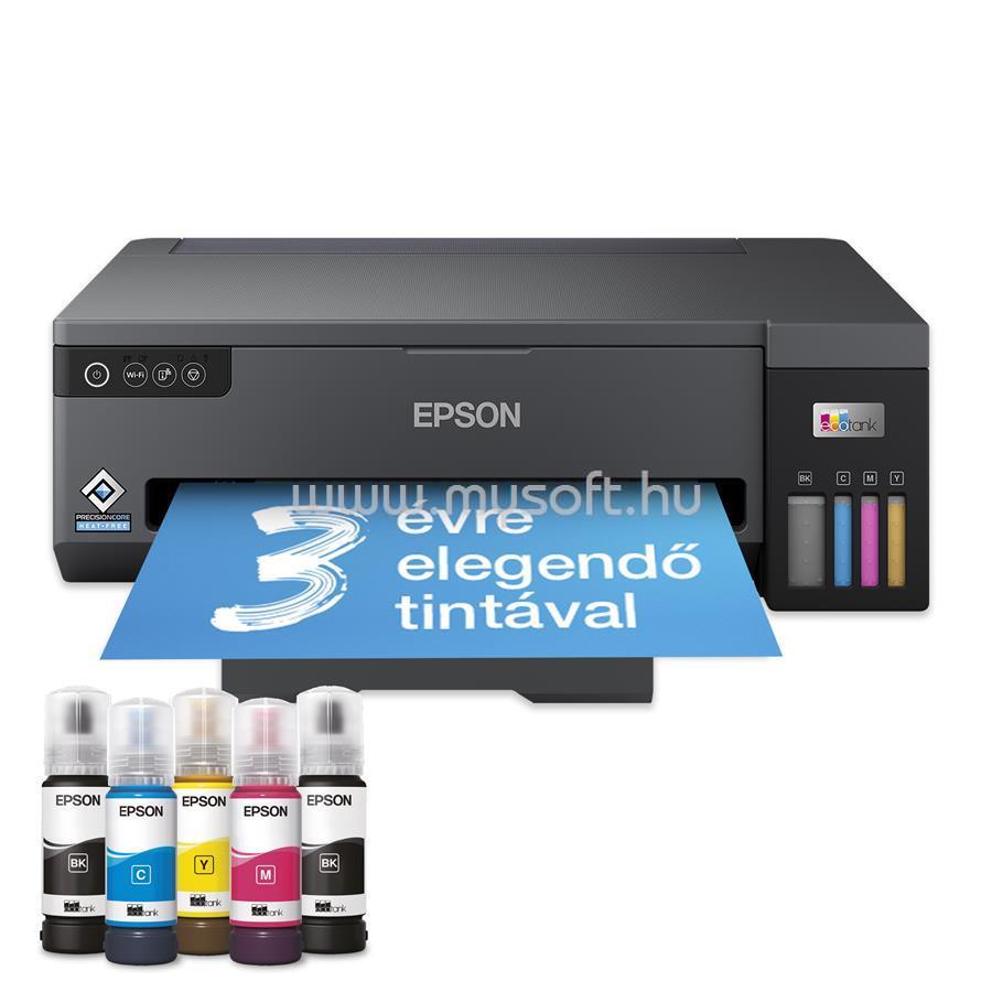 EPSON EcoTank L11050 színes tintasugaras nyomtató (6400/5600 oldalra elegendő tintával)