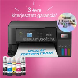EPSON EcoTank L3560 színes multifunkciós tintasugaras tintatartályos nyomtató (6600/5900 oldalra elegendő tintával) C11CK58403 small